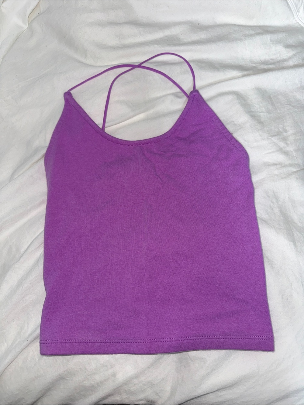 Purple Strappy Women’s Tank Top